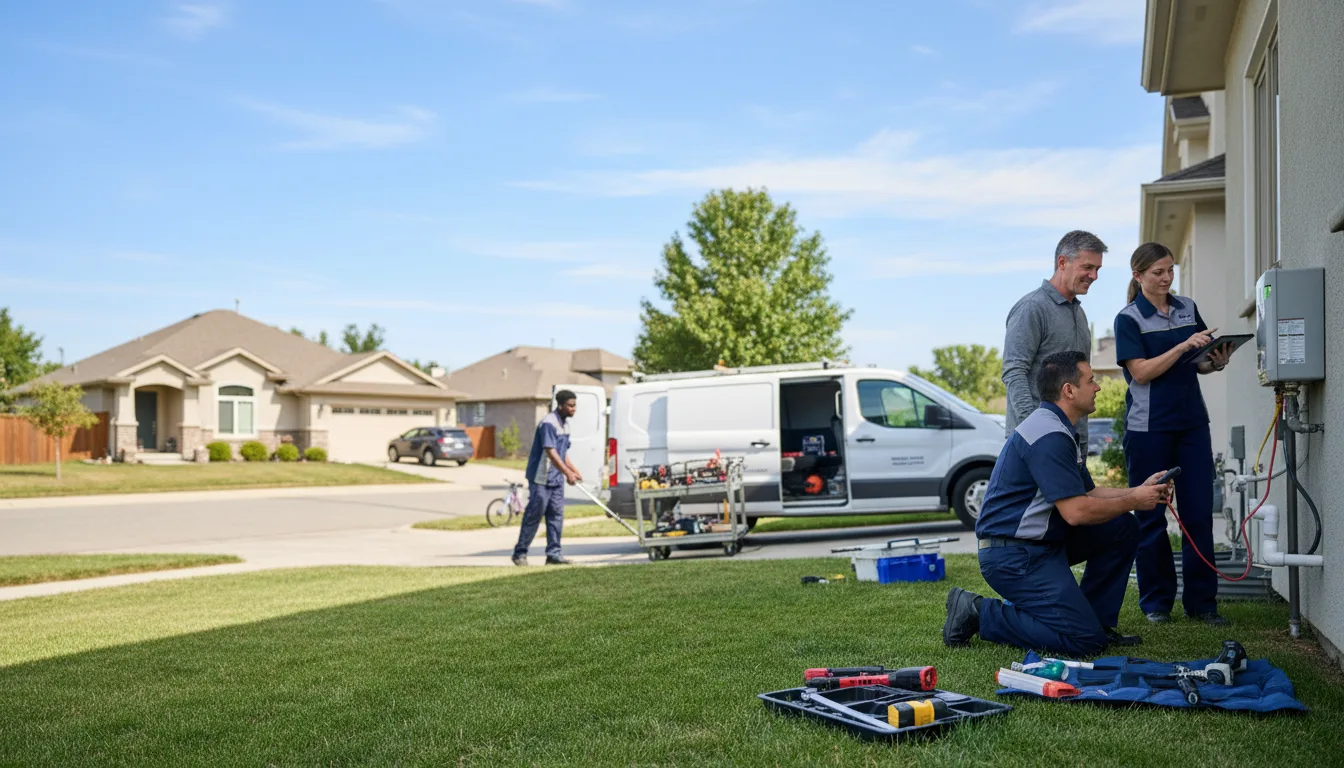 Tankless water heater service in Milton, MA